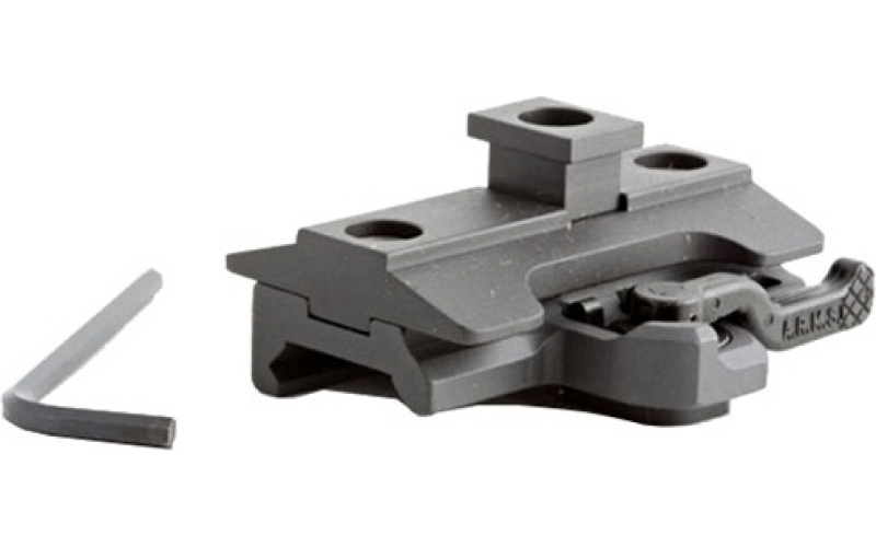 A.R.M.S., Inc. Adjustment screw harris-type bipod throw lever~ mount